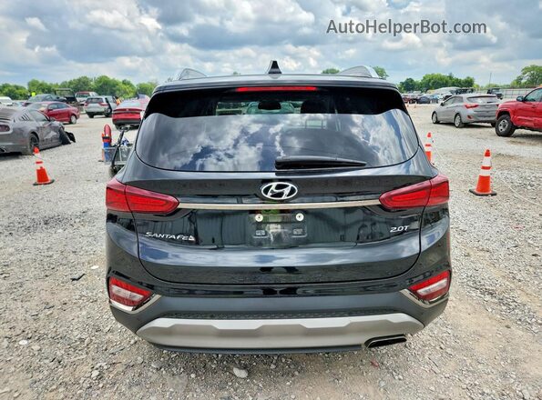 5NMS53AA9LH248917 2020 HYUNDAI SANTA Черный Вид салона спереди