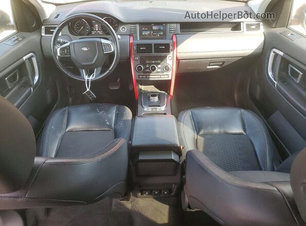 SALCP2BG6GH625294 2016 LAND ROVER DISCOVERY Red Widok zestawu wskaźników
