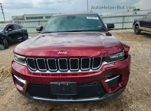 1C4RJYB64RC117435 2024 JEEP GRAND Красный Вид сзади