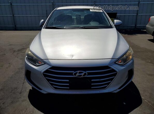 KMHD84LF8HU062196 2017 HYUNDAI ELANTRA Silver Rear view