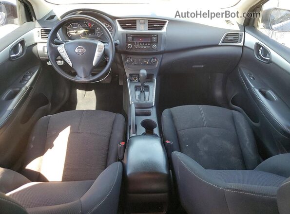 3N1AB7AP0HY241709 2017 NISSAN SENTRA Blue Widok zestawu wskaźników