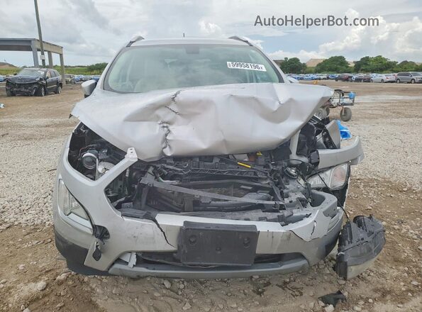 MAJ3S2KE8LC328593 2020 FORD ECOSPORT Silver უკანა ხედი
