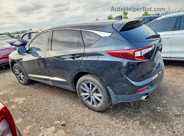 5J8TC1H50KL010735 2019 ACURA RDX Black უკანა მარჯვენა
