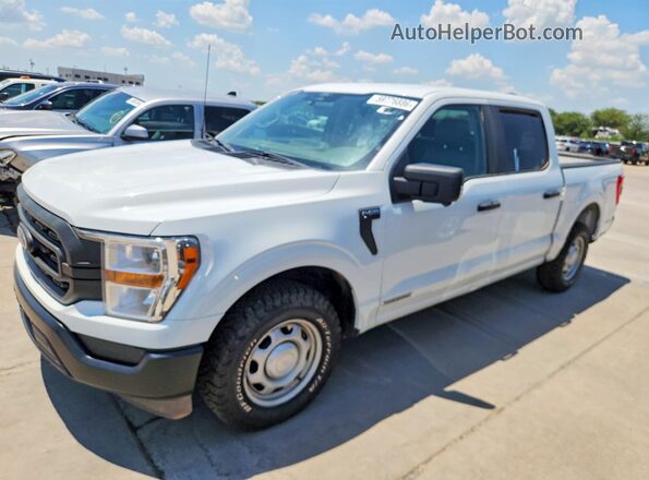1FTFW1CD6NFB26297 2022 FORD F150 White Հետևի ձախ