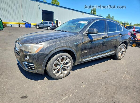 5UXXW3C51G0M90320 2016 BMW X4 Black Trasero izquierdo