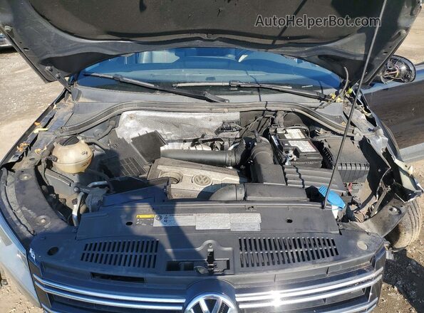 WVGBV7AX2HK029199 2017 VOLKSWAGEN TIGUAN Black Vista de la etiqueta del VIN