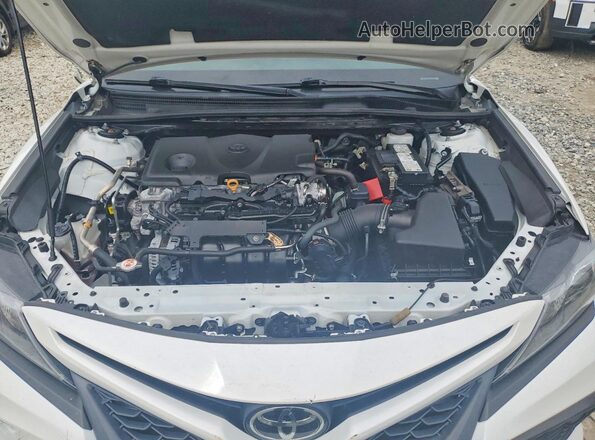 4T1T11AK7PU777175 2023 TOYOTA CAMRY White ძრავის განყოფილების ხედი