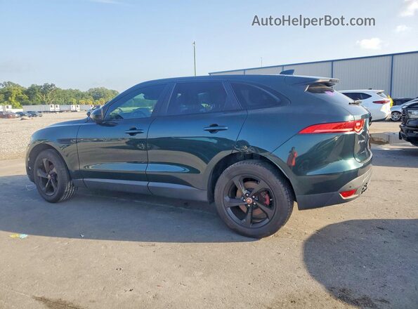 SADCJ2BN5HA085409 2017 JAGUAR F-PACE Green Tył prawy