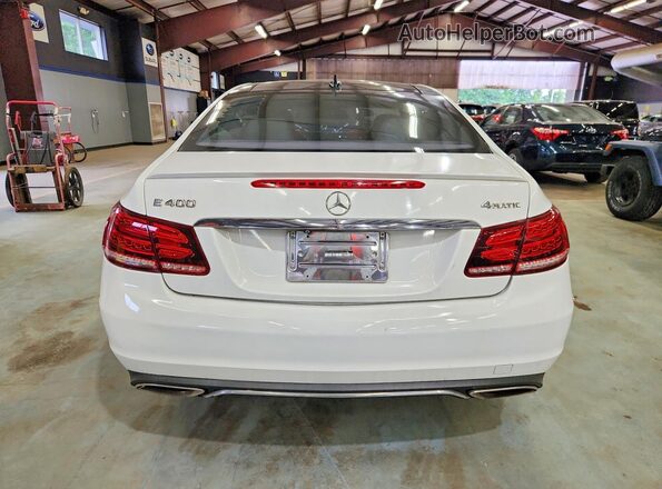 WDDKJ6HB2GF331397 2016 MERCEDES-BENZ E Белый Вид салона спереди