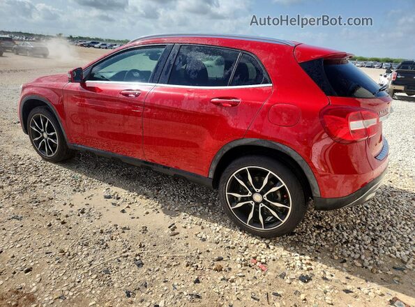 WDCTG4EB5GJ240122 2016 MERCEDES-BENZ GLA-CLASS Red უკანა მარჯვენა