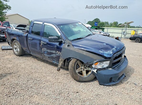1C6RR7FT6JS261296 2018 RAM 1500 Blue Front view