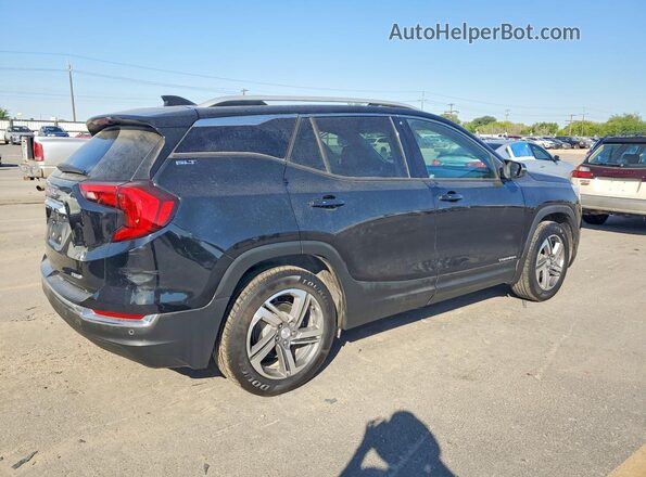 3GKALWEU4JL293288 2018 GMC TERRAIN Черный Передняя правая четверть