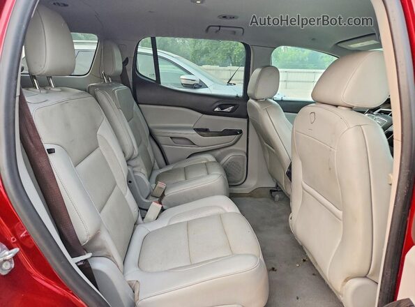 1GKKNMLS7JZ232210 2018 GMC ACADIA Красный Вид подкапотного пространства