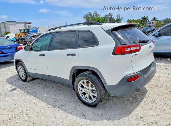 1C4PJLAB6GW234549 2016 JEEP CHEROKEE White Trasero derecho