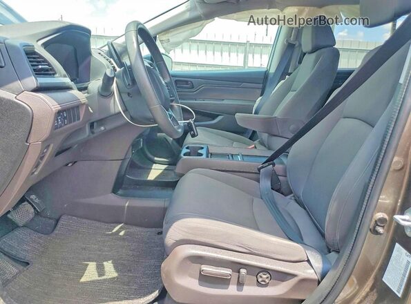 5FNRL6H57NB029960 2022 HONDA ODYSSEY Tan Вид панелі приладів