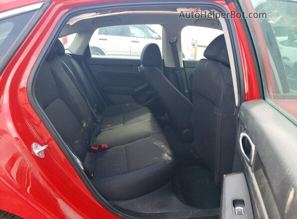 2HGFE2F27TH523548 2026 HONDA CIVIC Red Rear interior view