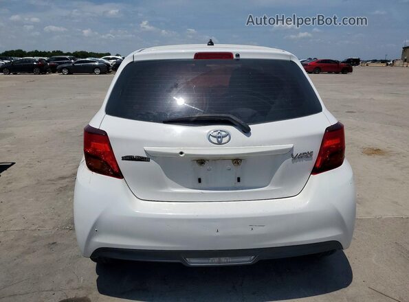 VNKKTUD33HA075963 2017 TOYOTA YARIS White Սալոնի դիմացի տեսք