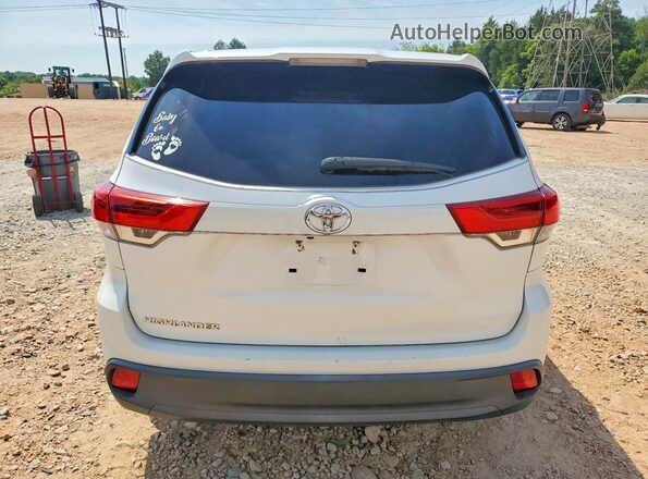 5TDZARFH7KS060010 2019 TOYOTA HIGHLANDER White Vista interior delantera