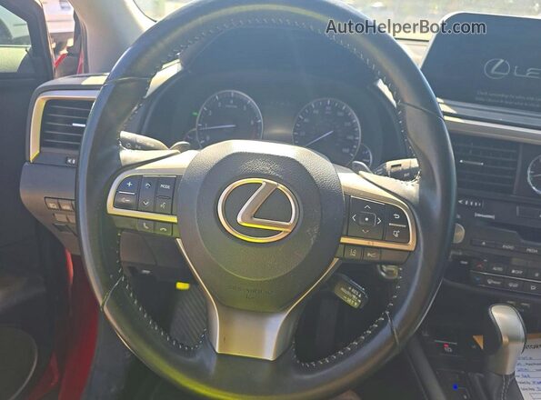 2T2AZMDA7LC212209 2020 LEXUS RX 350 Red Instrument cluster view
