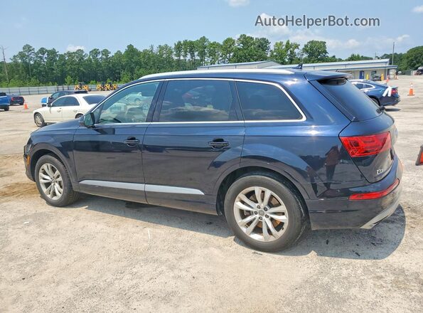 WA1LAAF73HD012436 2017 AUDI Q7 Blue Trasero derecho