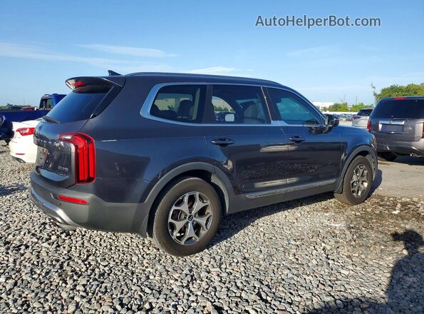 5XYP34HC5LG047938 2020 KIA TELLURIDE Серый Передняя правая четверть