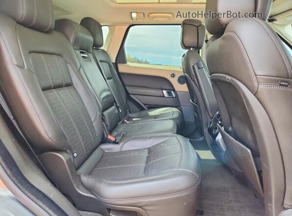SALWV2SV7JA808639 2018 LAND ROVER RANGE Silver უკანა სალონის ხედი