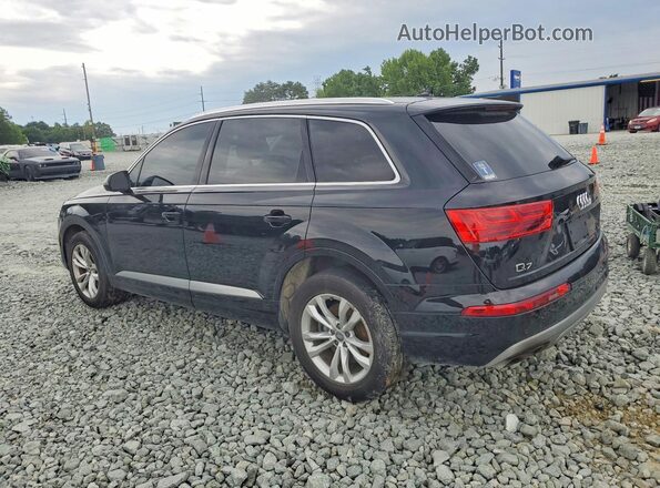 WA1LAAF7XJD029207 2018 AUDI Q7 Black უკანა მარჯვენა