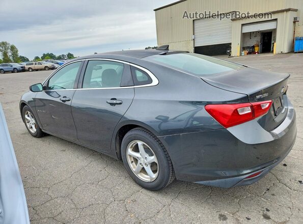 1G1ZB5ST9HF251395 2017 CHEVROLET MALIBU Gray უკანა მარცხენა