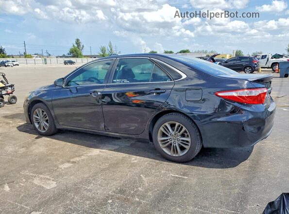 4T1BF1FKXGU119873 2016 TOYOTA CAMRY Черный Задняя правая четверть
