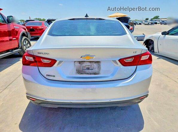 1G1ZB5ST5GF183109 2016 CHEVROLET MALIBU Серебряный Вид салона спереди