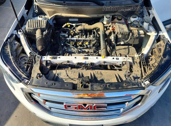3GKALPEV7LL192165 2020 GMC TERRAIN Белый Вид подкапотного пространства