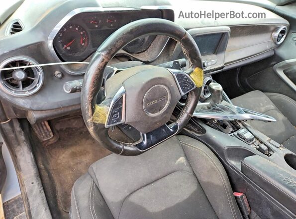 1G1FB1RX7J0113254 2018 CHEVROLET CAMARO Blue Instrument cluster view