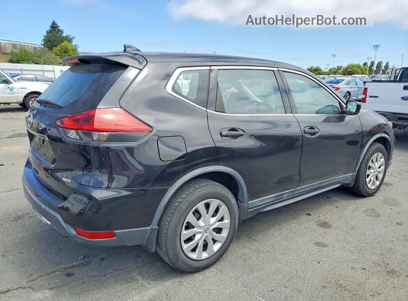 KNMAT2MV4JP552249 2018 NISSAN ROGUE Black Передня права чверть