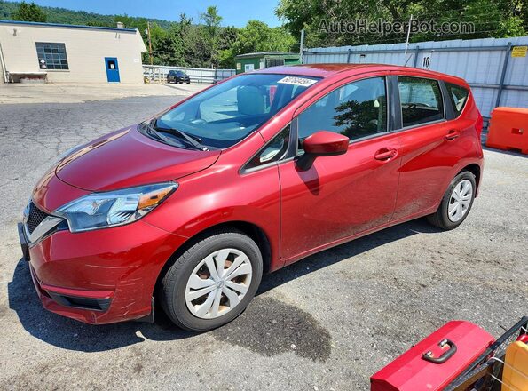 3N1CE2CP4HL365995 2017 NISSAN VERSA Red Trasero izquierdo