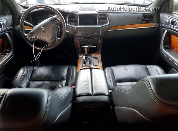 1LNHL9DK8GG602846 2016 LINCOLN MKS Black Widok zestawu wskaźników
