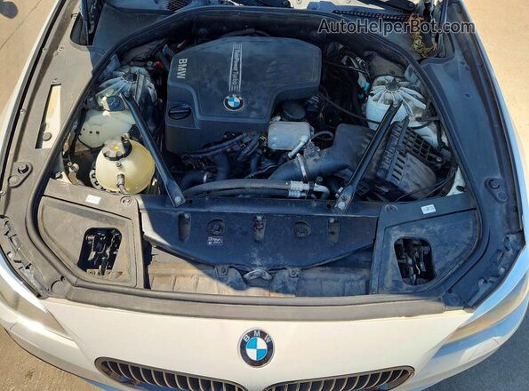 WBA5A5C52GG354902 2016 BMW 5 SERIES White Widok komory silnika
