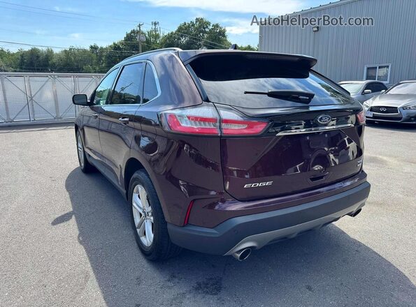2FMPK4J9XLBA31266 2020 FORD EDGE Красный Задняя правая четверть
