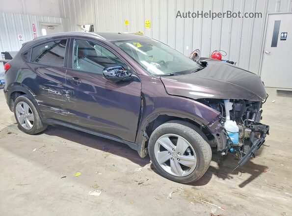 3CZRU6H71KM702161 2019 HONDA HR-V Purple Դիմացի տեսք