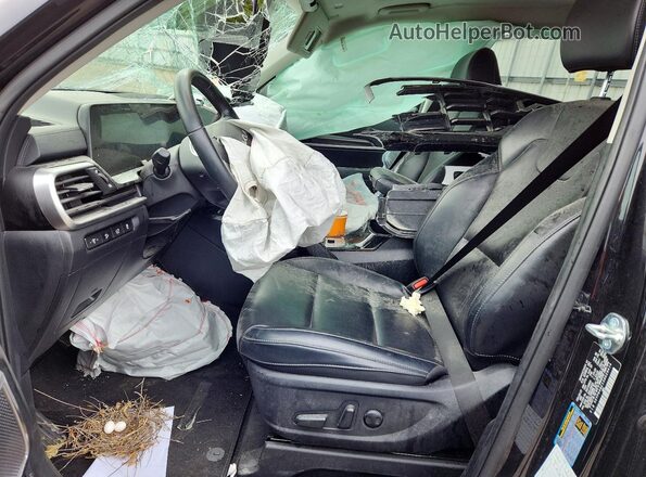 5XYP64GC1SG629414 2025 KIA TELLURIDE Black Front interior view