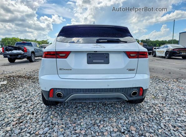SADFP2FX8K1Z37461 2019 JAGUAR E-PACE White წინა სალონის ხედი