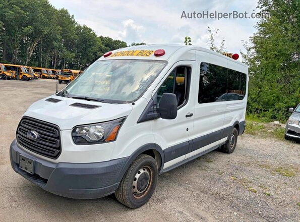 1FTYE2CM6JKA92817 2018 FORD TRANSIT Белый Задняя левая четверть