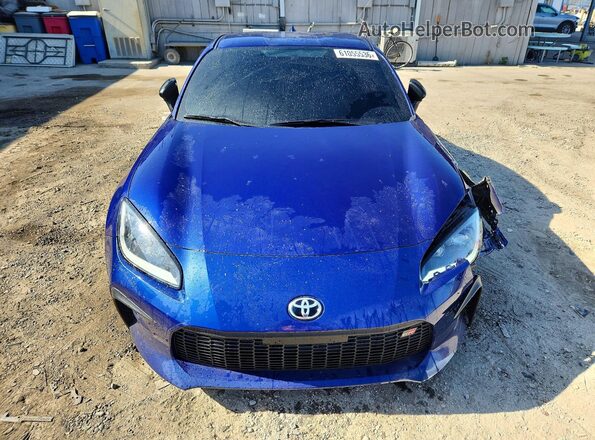 JF1ZNBE18P9751896 2023 TOYOTA GR Blue უკანა ხედი