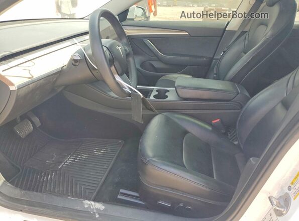 5YJ3E1EA1MF084679 2021 TESLA MODEL White Vista del salpicadero