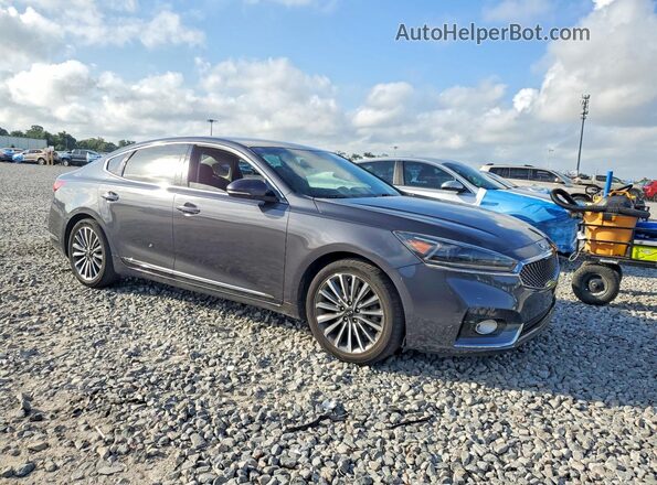 KNALB4J15J5120593 2018 KIA CADENZA Gray Vista frontal