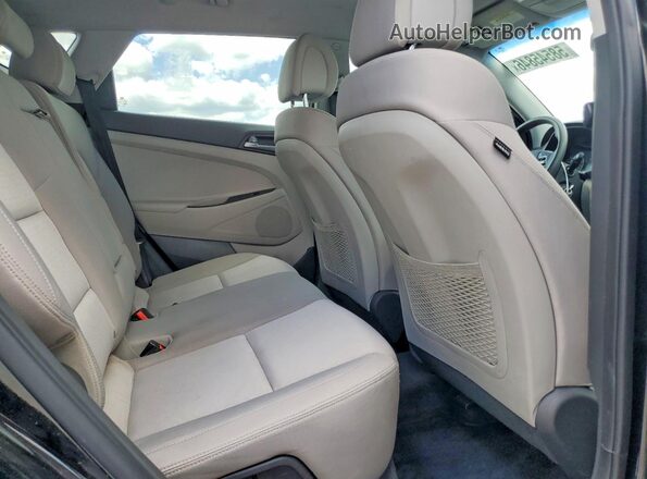 KM8J23A46GU127528 2016 HYUNDAI TUCSON Black Engine compartment view