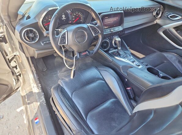 1G1FH3D75K0143629 2019 CHEVROLET CAMARO Black Вид щитка приладів