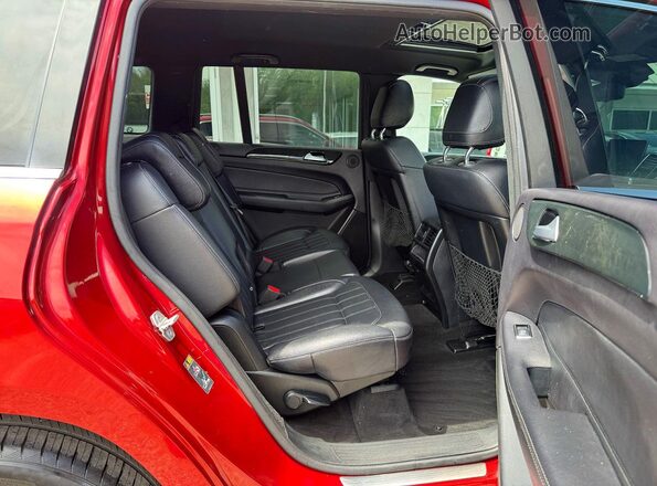 4JGDF6EEXHA775382 2017 MERCEDES-BENZ GLS-CLASS Red Հետևի տեսք