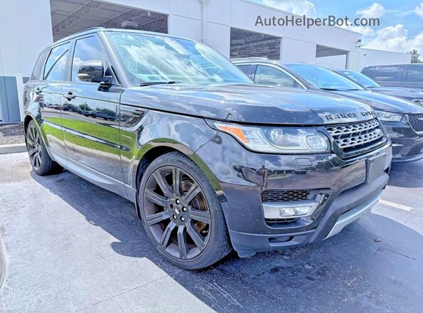 SALWR2VF8GA561603 2016 LAND ROVER RANGE Black Задня ліва чверть