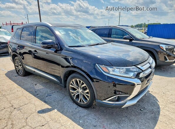 JA4AZ3A32JZ001470 2018 MITSUBISHI OUTLANDER Black Vista frontal