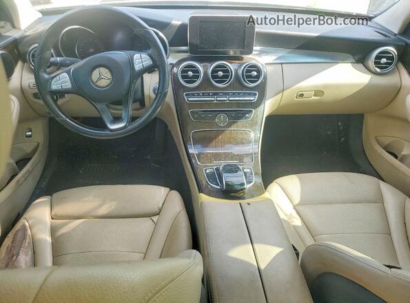 WDDWF4JB0GR151965 2016 MERCEDES-BENZ C Черный Вид щитка приборов